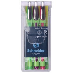 Schneider Xpress Fineliner Pen (.8mm, Mix Colors)